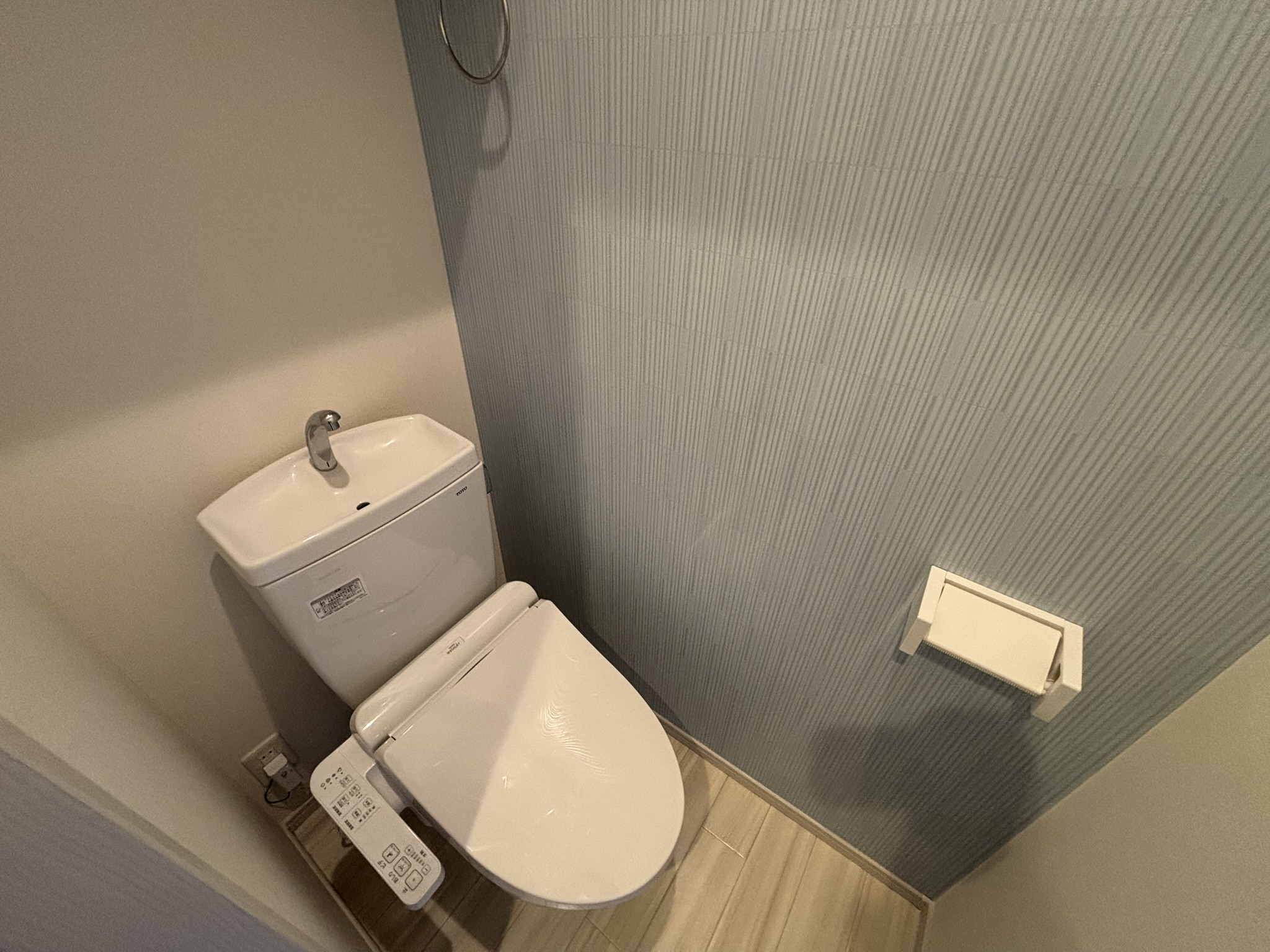 仙台市地下鉄東西線 薬師堂駅 徒歩10分 2階建 築8年のトイレ写真