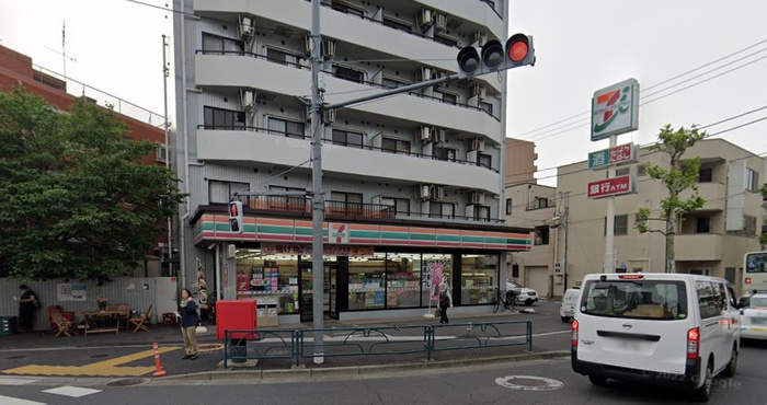 コンビニ　セブンイレブン　善福寺店（コンビニ）まで396m
