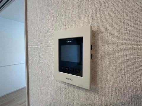 セキュリティ　カメラ付インターホン（イメージ）