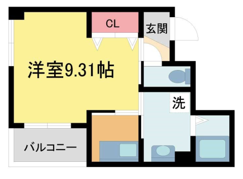 レジスコート甲子園口の間取り写真