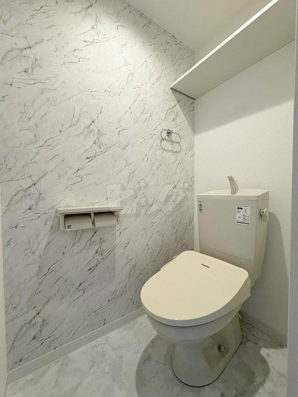 地下鉄南北線 北２４条駅 徒歩4分 5階建 築3年のトイレ写真