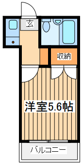 レオニダス鶴間の間取り写真