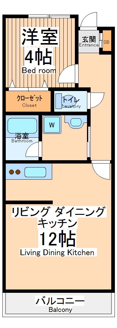 ネクストワンの間取り写真