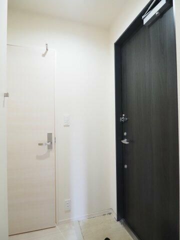 玄関　シンプルで使いやすい玄関です