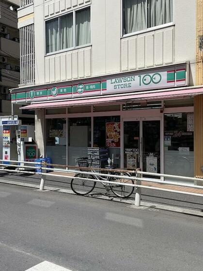 コンビニ　ローソンストア１００葛飾新小岩二丁目店（コンビニ）まで107m