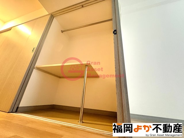 収納　十分な収納スペースがあります