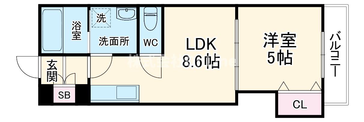 近鉄大阪線 弥刀駅 徒歩11分 3階建 築2年の間取り写真