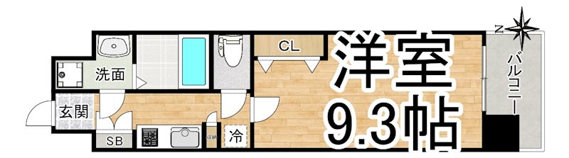 NORTH VILLAGE BIRTH PLACEの間取り写真
