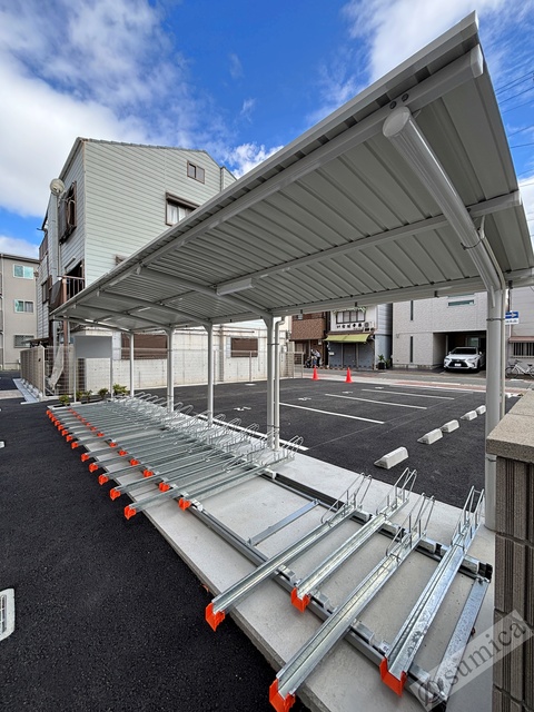 その他共有部分　屋根付き駐輪場で雨の日も安心♪