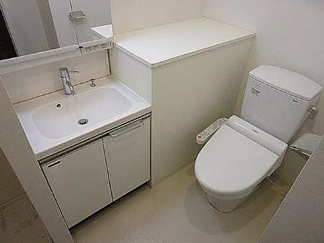 トイレ　別タイプ部屋　参考写真です