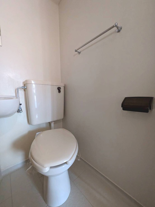 ウッドビレッジ旗の台のトイレ写真