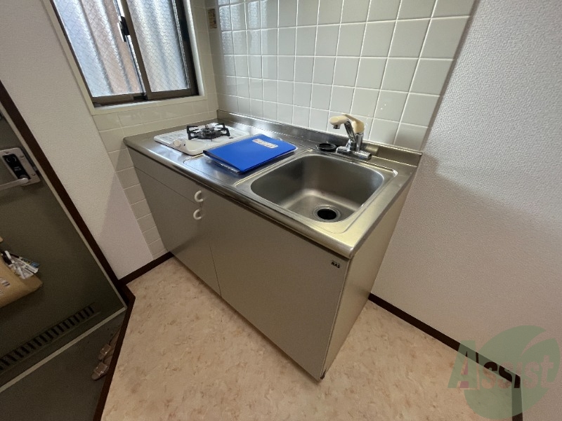 グランデュールパピヨンA棟のキッチン写真
