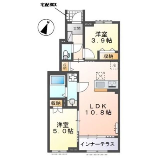 ソラリアの間取り写真