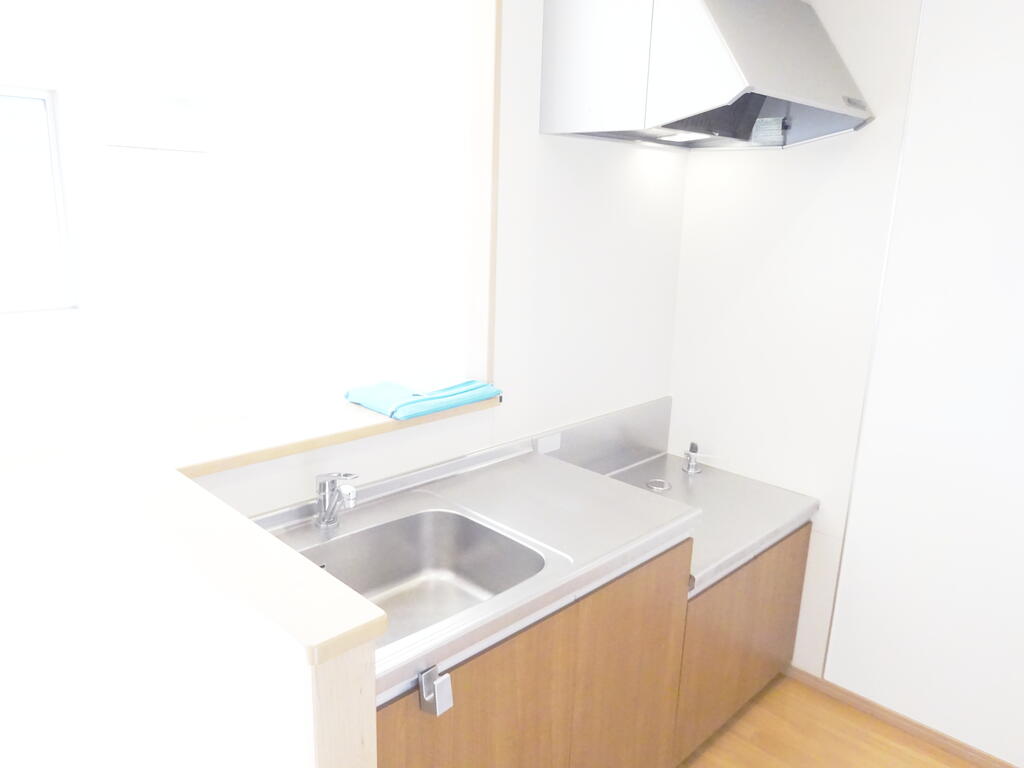 東武東上線 新河岸駅 徒歩7分 2階建 築12年のキッチン写真
