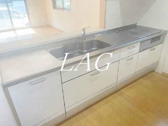 京成松戸線 習志野駅 徒歩5分 2階建 築13年のキッチン写真