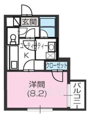 レジデンシア竹橋の間取り写真