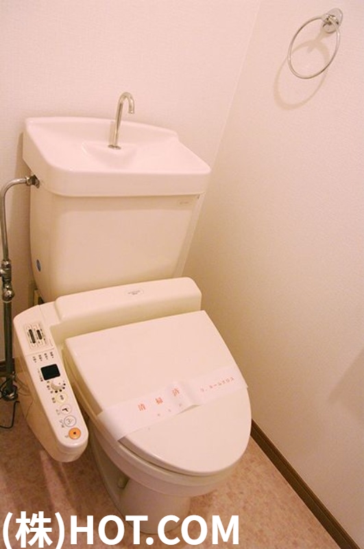 地下鉄空港線 東比恵駅 徒歩2分 7階建 築27年のトイレ写真