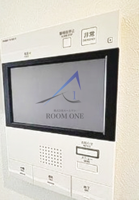 セキュリティ　モニター付きインターホンです。