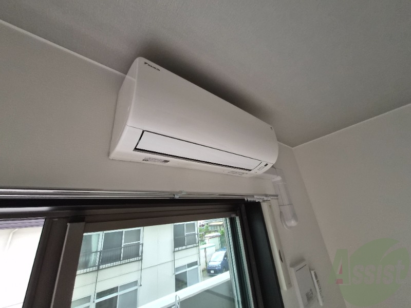 その他設備　こちらのお部屋はエアコン完備のお部屋になります。