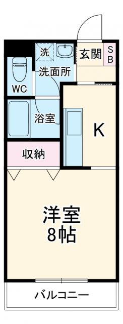 オリオンアパートメントの間取り写真