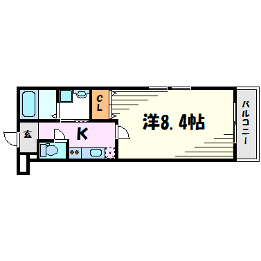 フジパレス西宮WESTの間取り写真