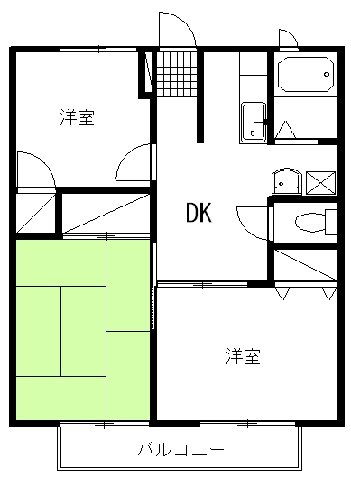 KGKパナハイツの間取り