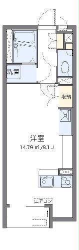 ミランダ西秋井の間取り