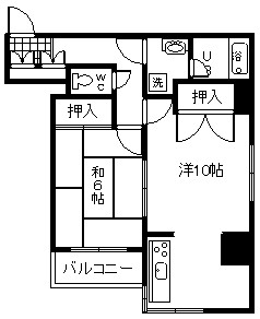 プレジデント山代の間取り