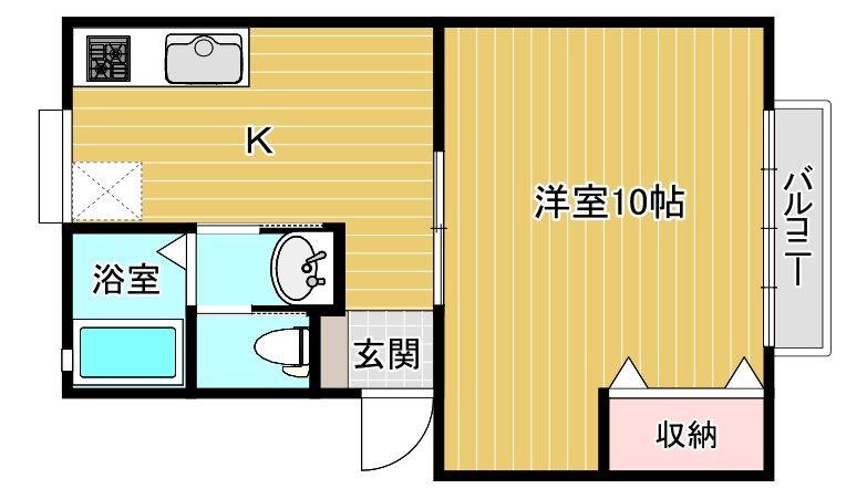 サンコート下所の間取り