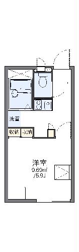 レオパレスルーエの間取り