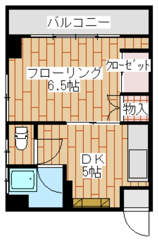 鴨池ビルの間取り