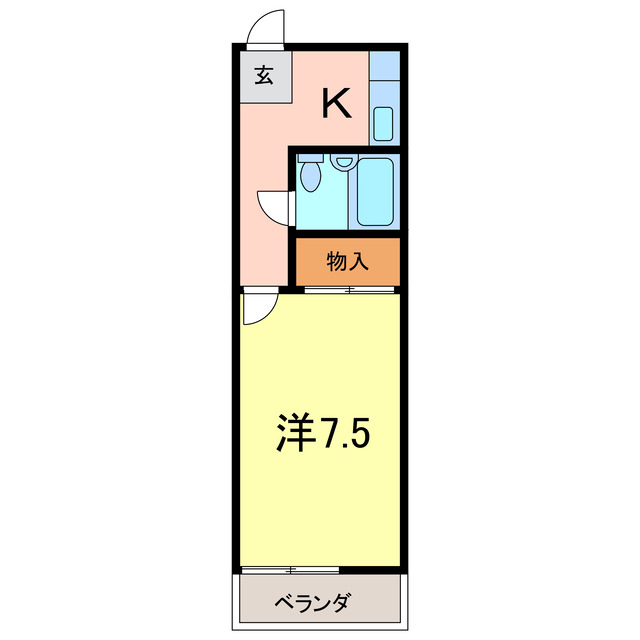 シャトルジュンの間取り