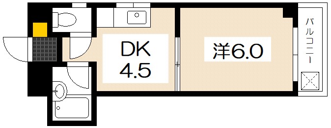 ブルックランズ廿日市stの間取り