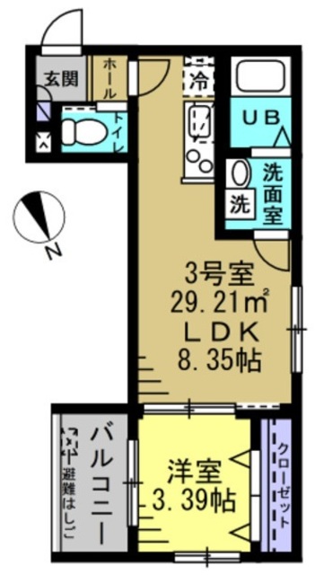 TUP津田沼の間取り