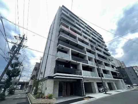 【名古屋市中村区名駅南のマンションの建物外観】