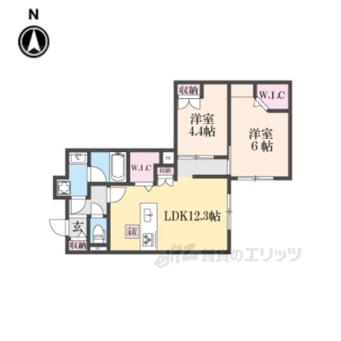 仮）右京区西院北井御料町ヘーベルメゾンの間取り