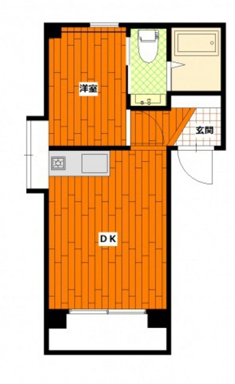 安芸郡府中町桃山のマンションの間取り