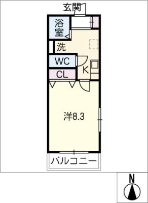 サンエイハイツの間取り