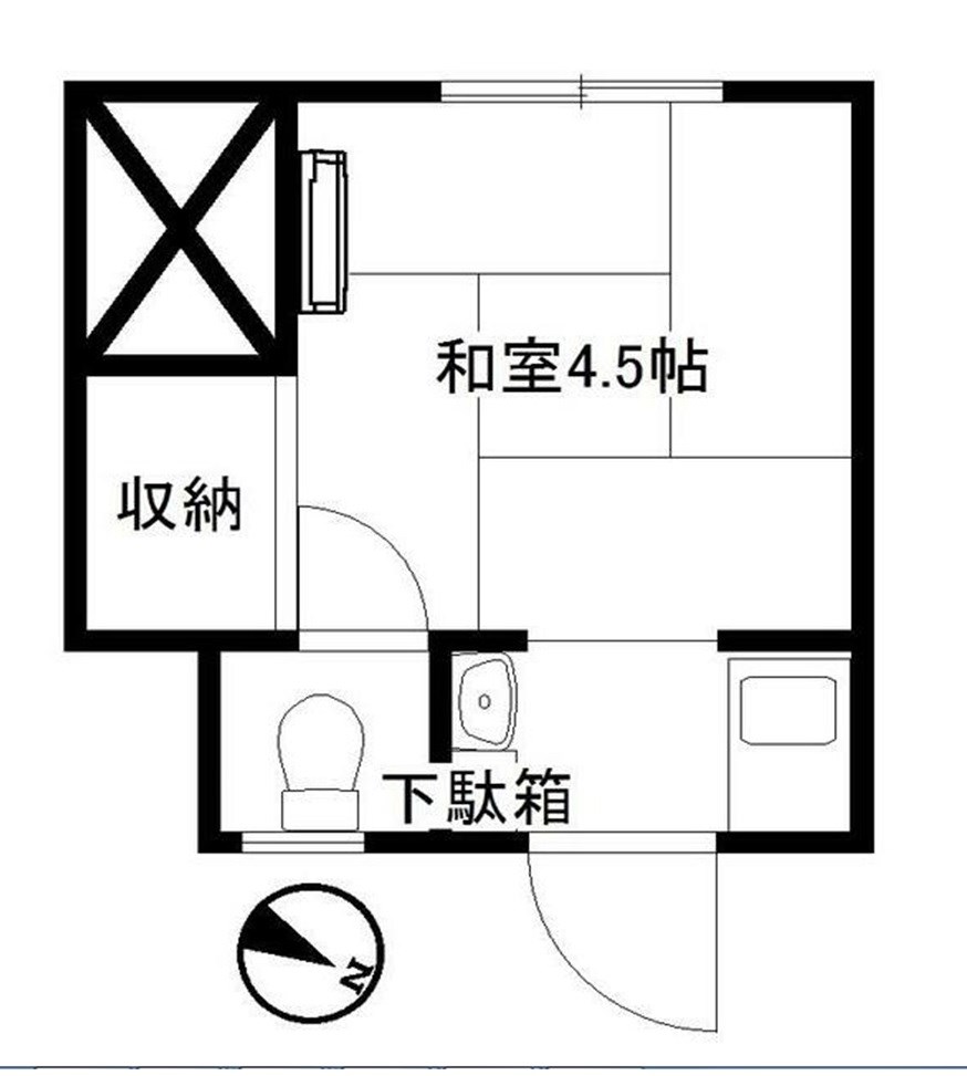 世田谷区駒沢のマンションの間取り