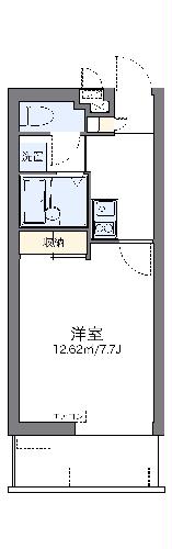 レオパレスレジデンス桑江の間取り