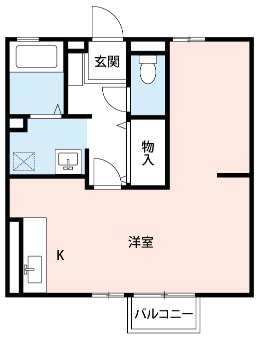 セジュール山本の間取り