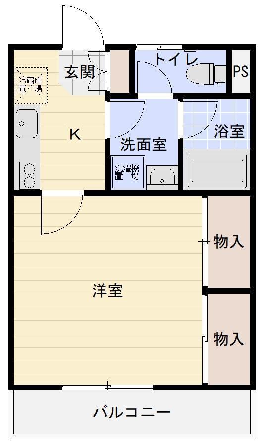 プレジュールレイの間取り