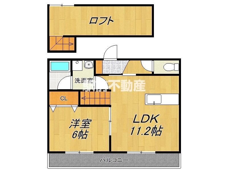 カーサ・シエント上峰の間取り