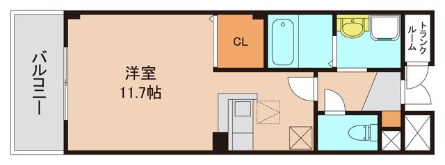 松戸市大谷口のマンションの間取り