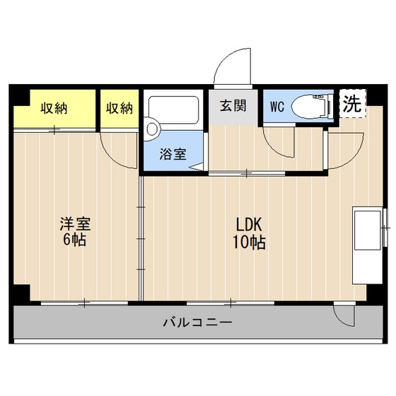 アルモ九品寺の間取り