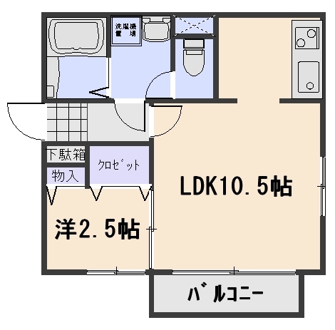 セジュールGENの間取り