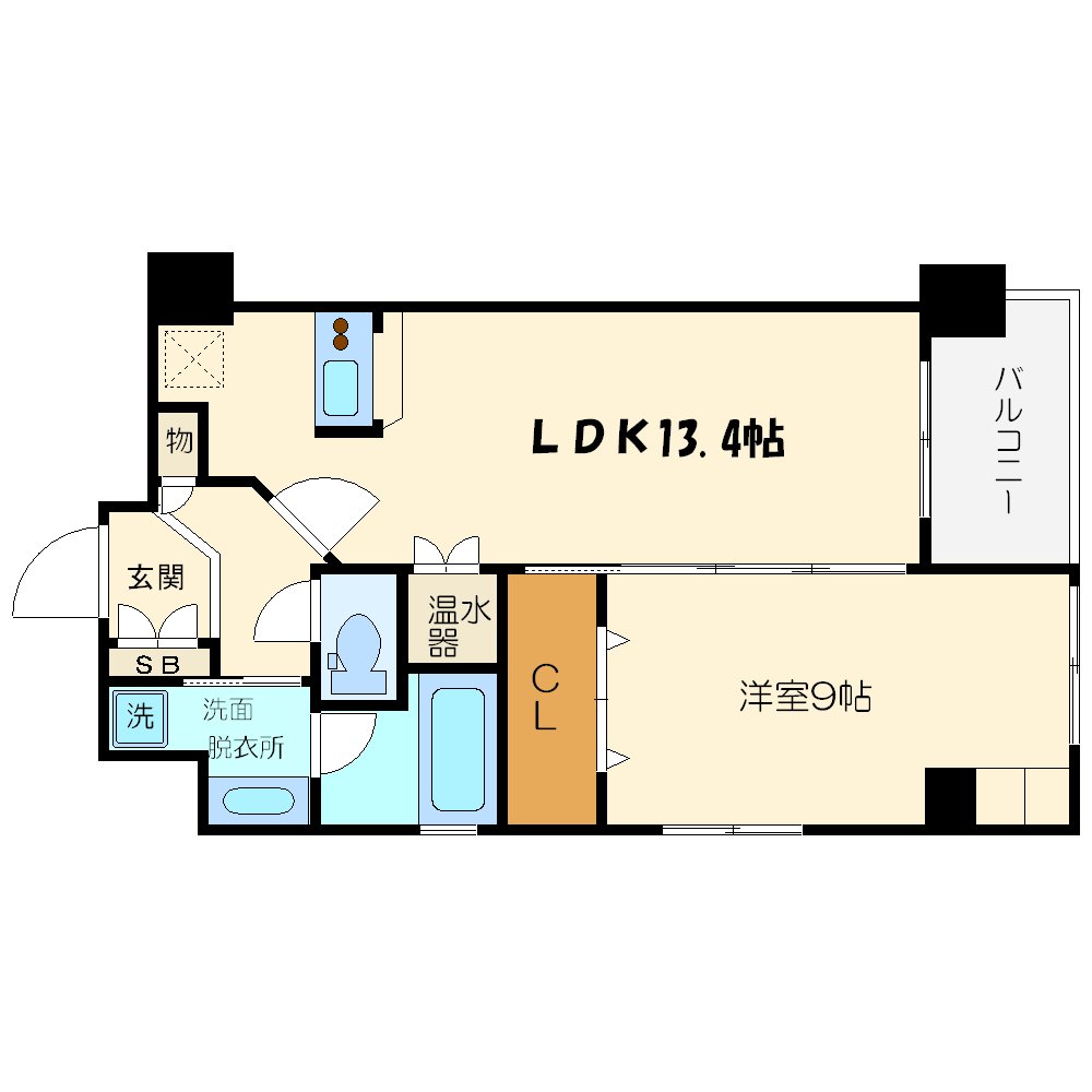 グレンパーク梅田北の間取り