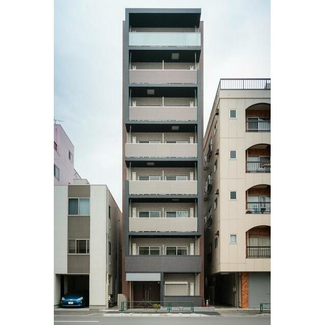 江東区扇橋のマンションの建物外観