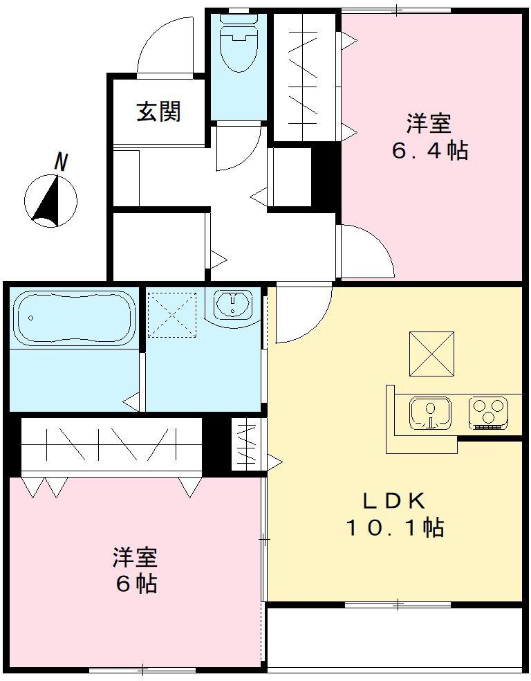 ユアメゾン上富井の間取り