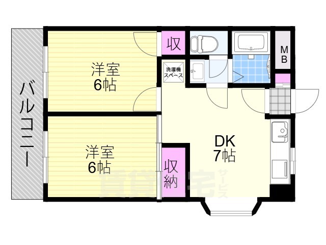 第12高光マンションの間取り